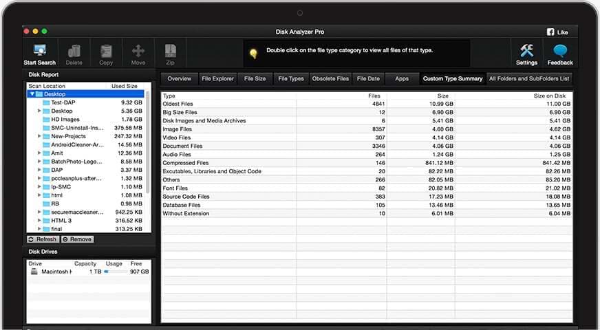 Disk analyzer pro